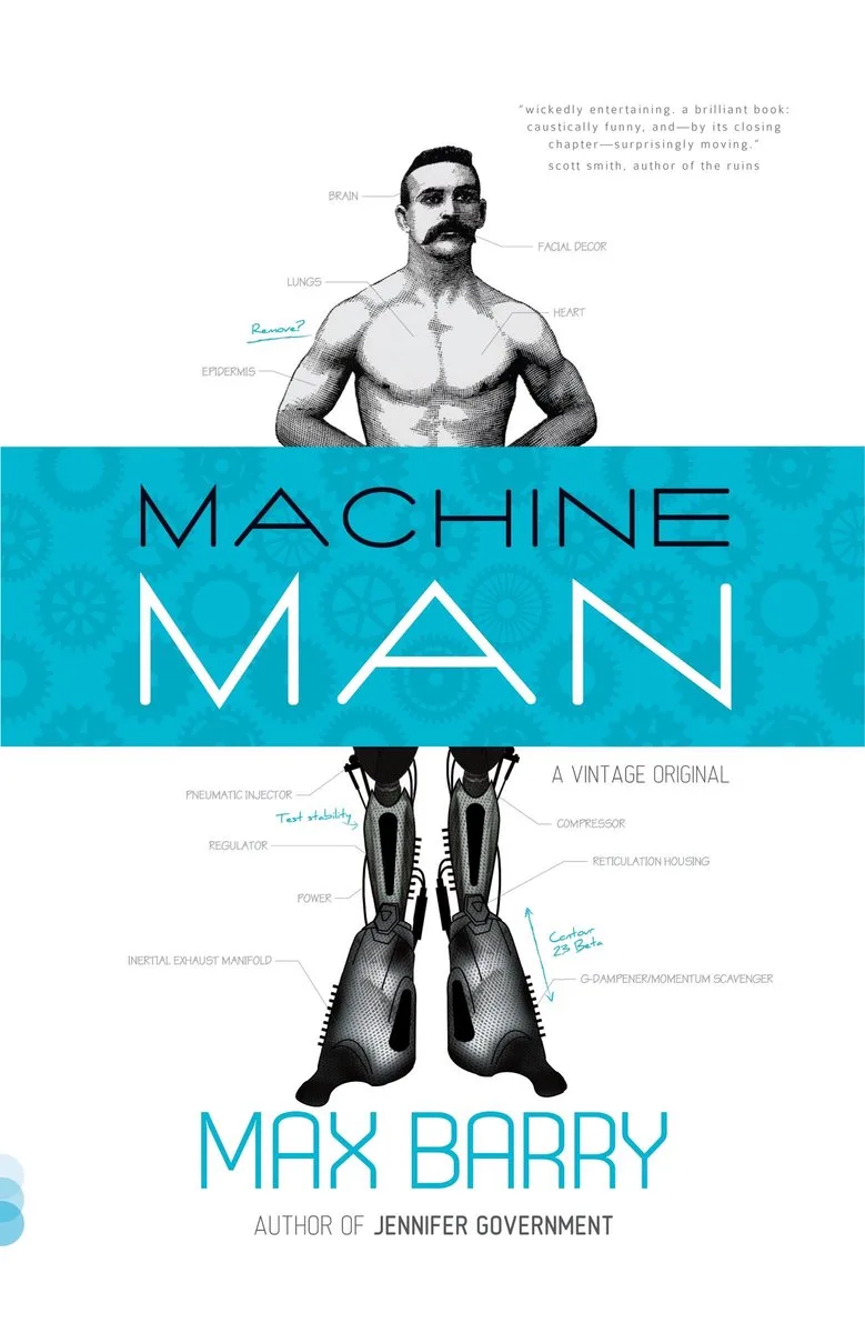 Machine Man van Random House – boekfoto