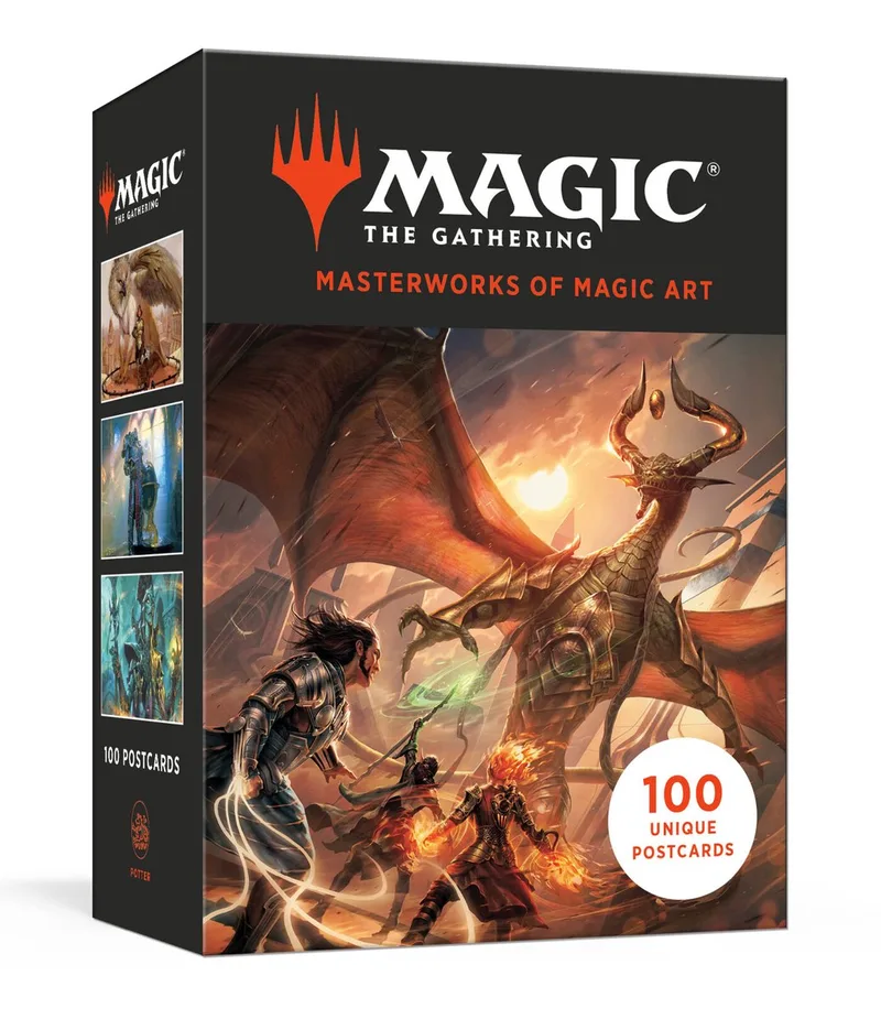 Magic the Gathering Postcard Set von Random House – Buchfoto