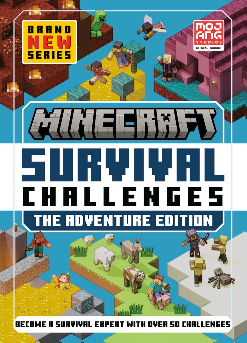 Minecraft- Minecraft: Survival Challenges von Random House – Buchfoto