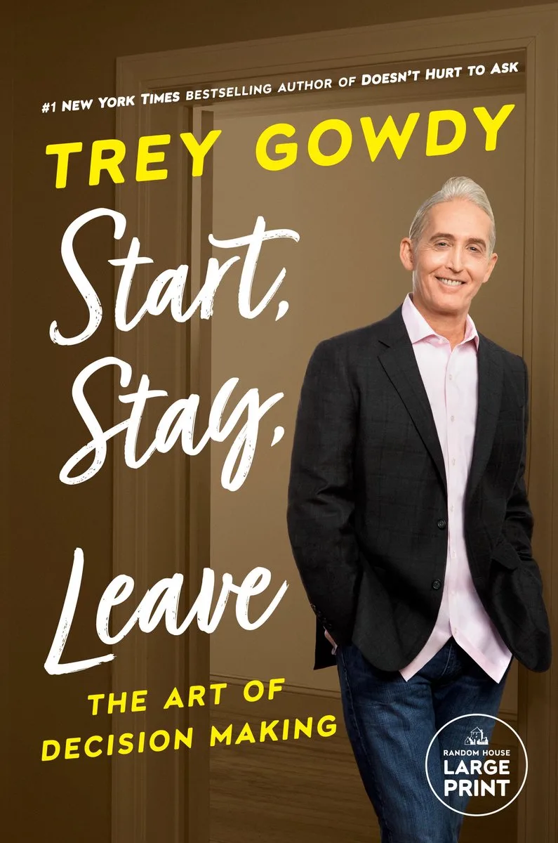 Start, Stay, or Leave von Random House – Buchfoto