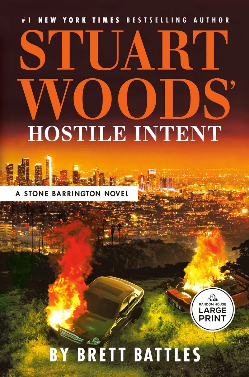 Stuart Woods' Hostile Intent von Random House – Buchfoto