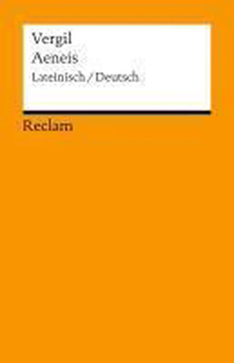 Aeneis van Reclam – boekfoto