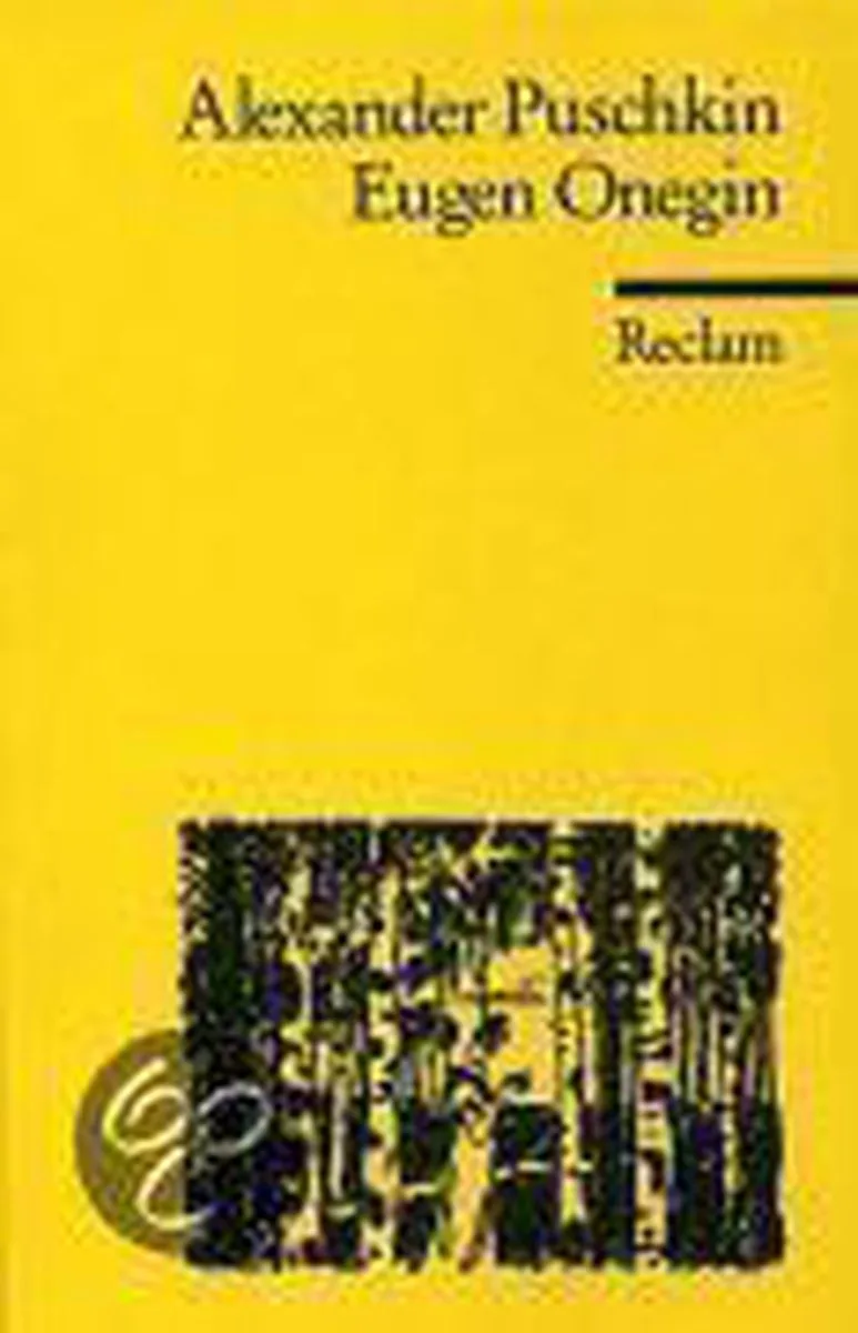 Eugen Onegin van Reclam – boekfoto