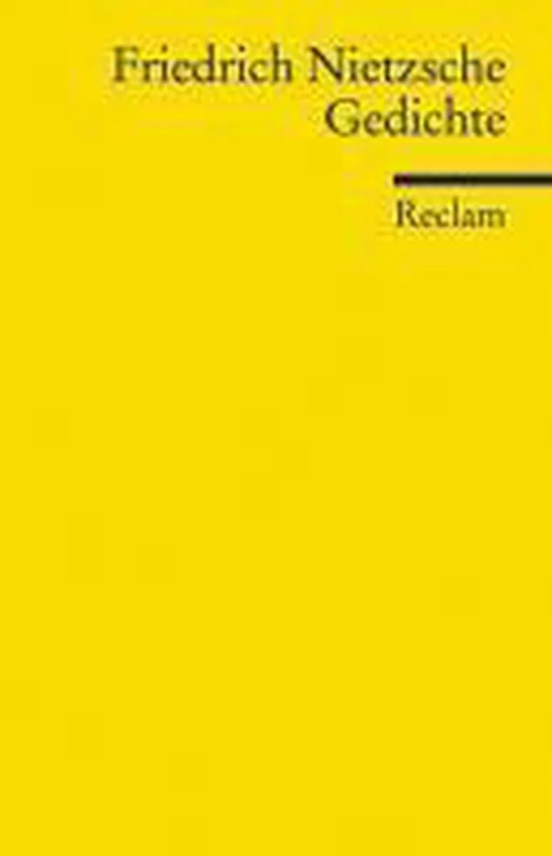 Gedichte von Reclam – Buchfoto
