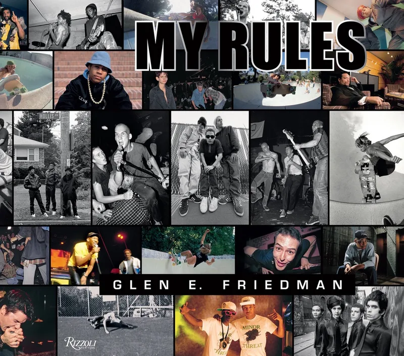 Glen E Friedman My Rules de Rizzoli – photo du livre