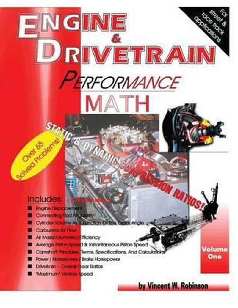 Engine & Drivetrain Performance Math (Volume One) von Robinson – Buchfoto