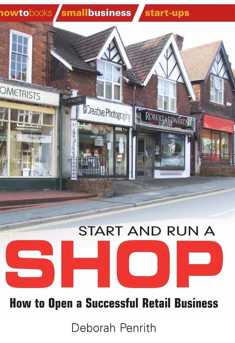 Start & Run A Shop von Robinson – Buchfoto