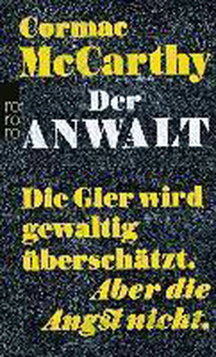 Der Anwalt från Rowohlt – bokbild