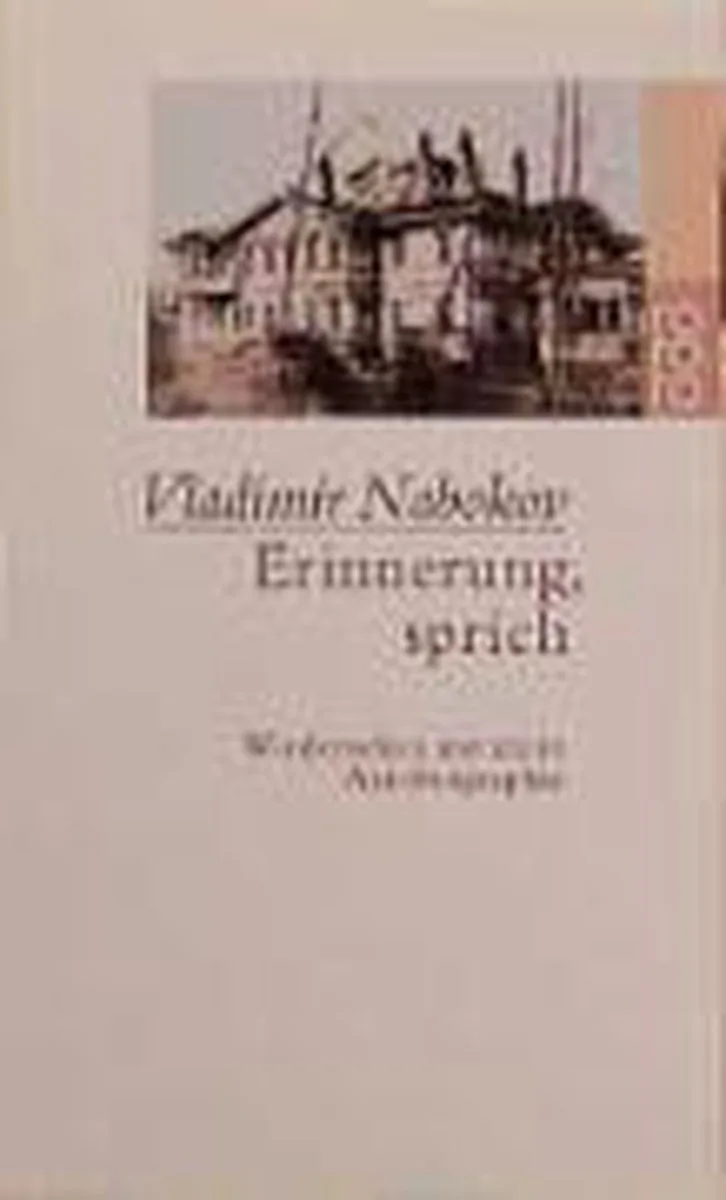 Erinnerung, sprich von Rowohlt – Buchfoto