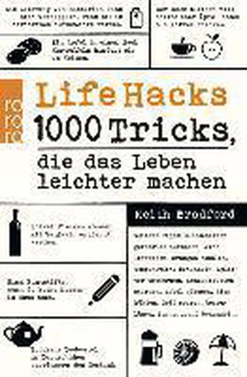 Life Hacks de Rowohlt – photo du livre