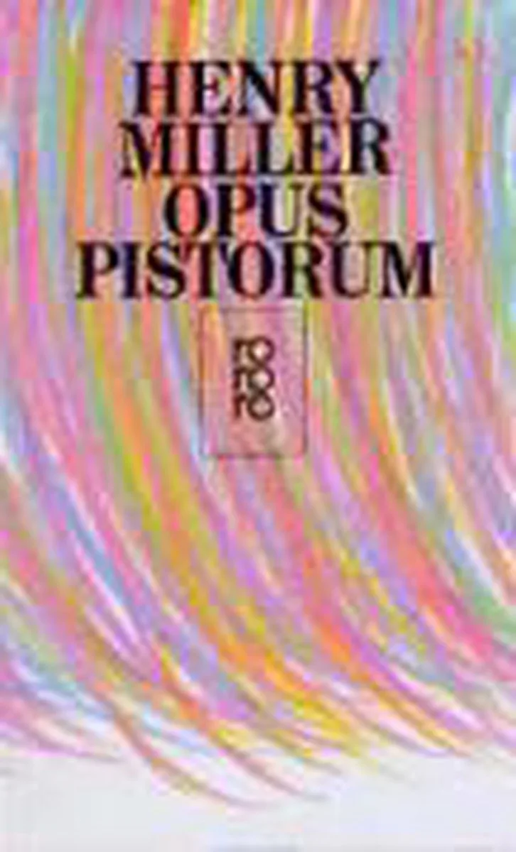 Opus Pistorum by Rowohlt – book photo