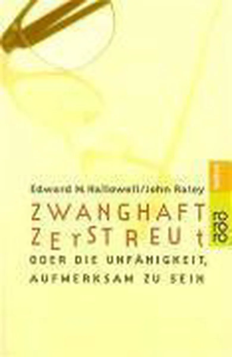 Zwanghaft zerstreut von Rowohlt – Buchfoto