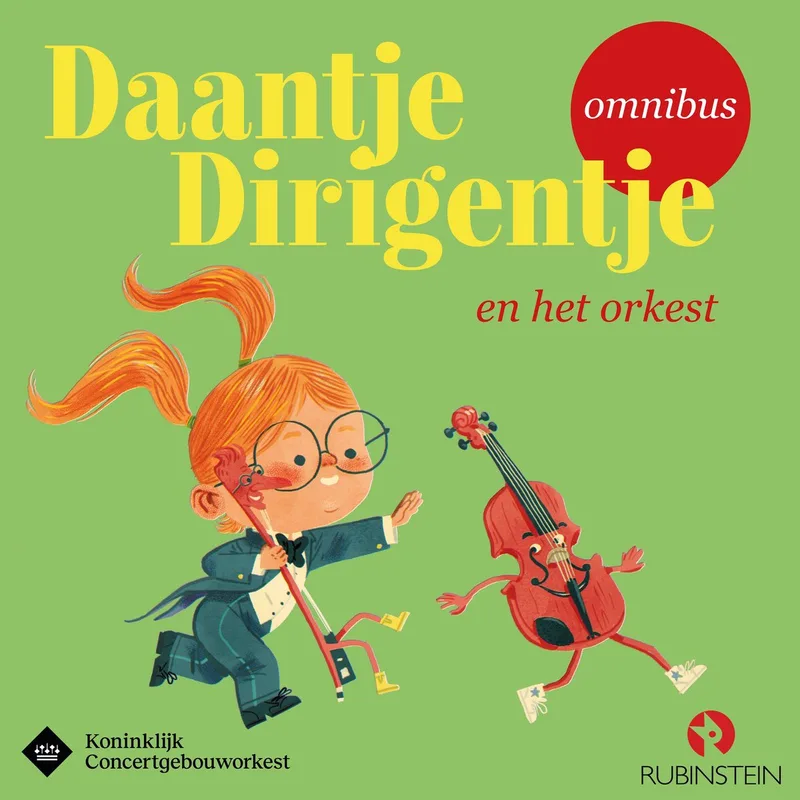 Daantje Dirigentje en het orkest von Rubinstein – Buchfoto