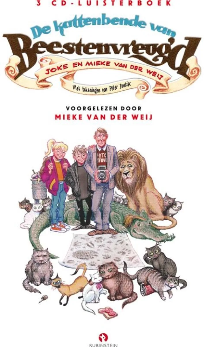 De Kattenbende Van Beestenvreugd von Rubinstein – Buchfoto