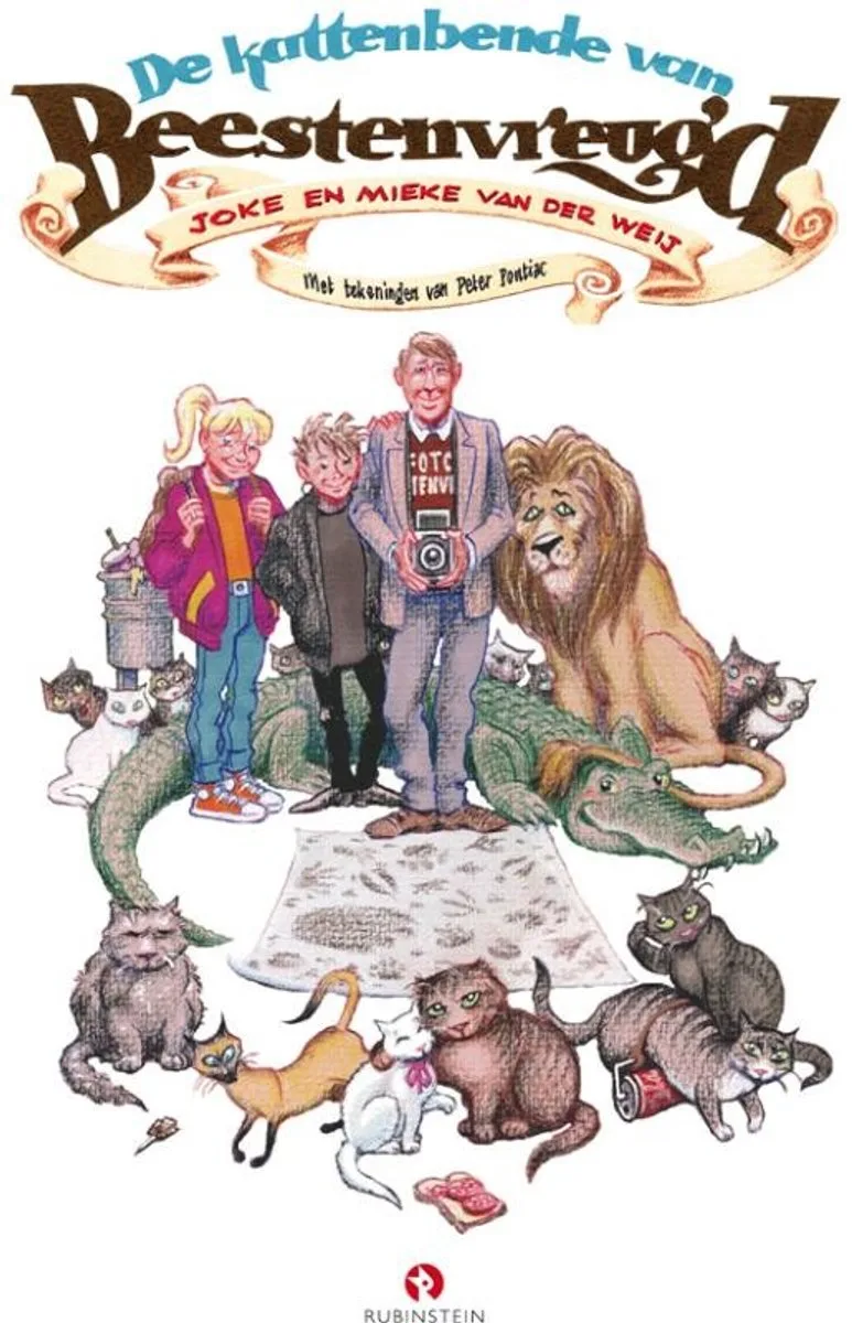 De kattenbende van Beestenvreugd von Rubinstein – Buchfoto