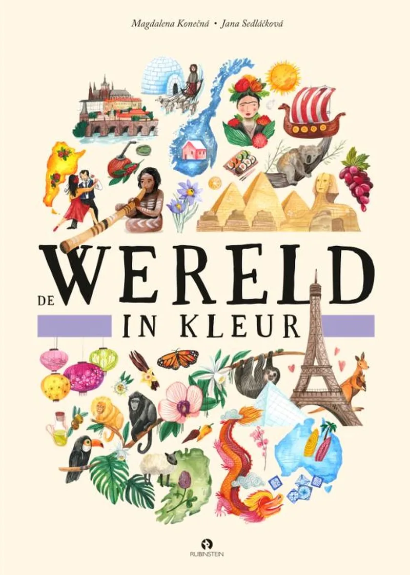 De wereld in kleur fra Rubinstein – billede af bogen