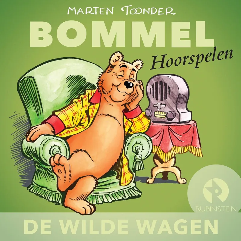 De wilde wagen van Rubinstein – boekfoto
