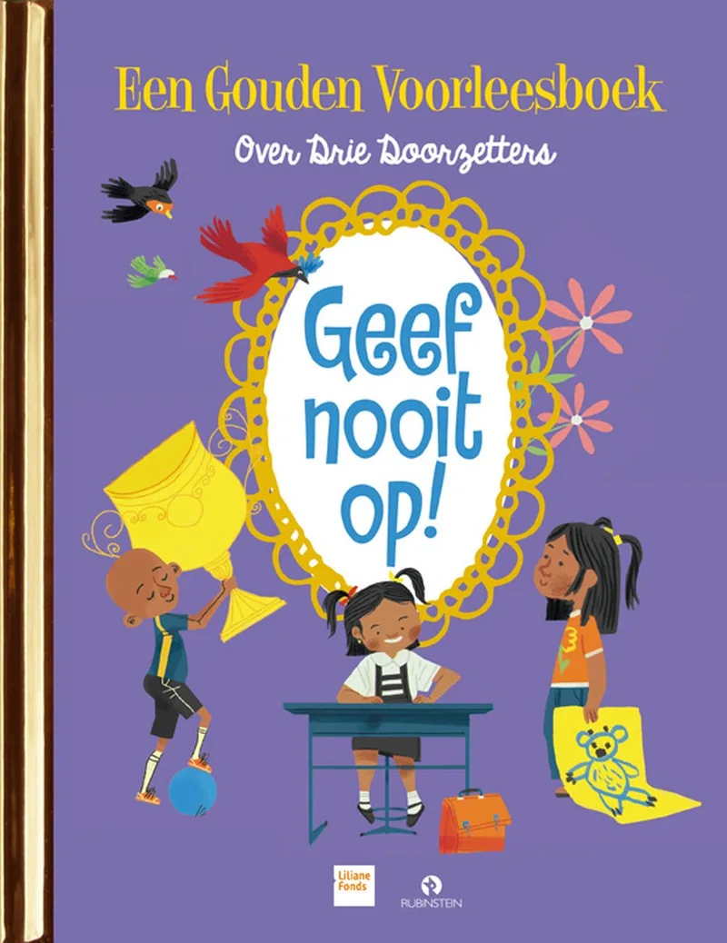 Gouden Voorleesboeken - Geef nooit op! van Rubinstein – boekfoto