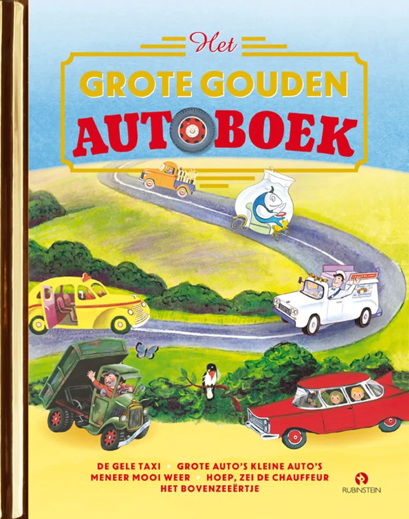 Het grote gouden autoboek fra Rubinstein – billede af bogen