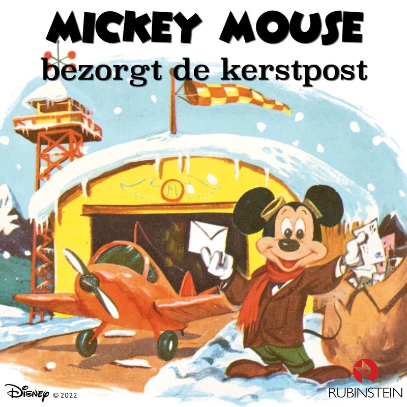 Mickey Mouse bezorgt de kerstpost von Rubinstein – Buchfoto