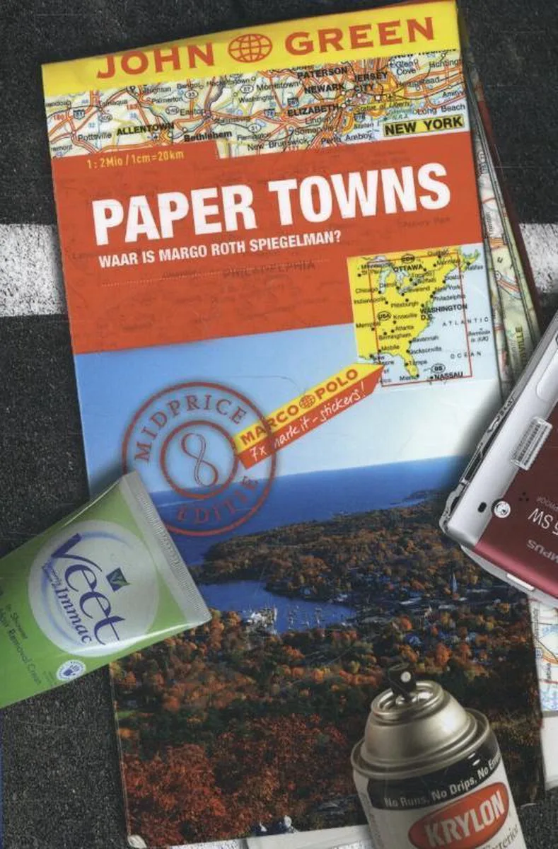Paper towns von Rubinstein – Buchfoto
