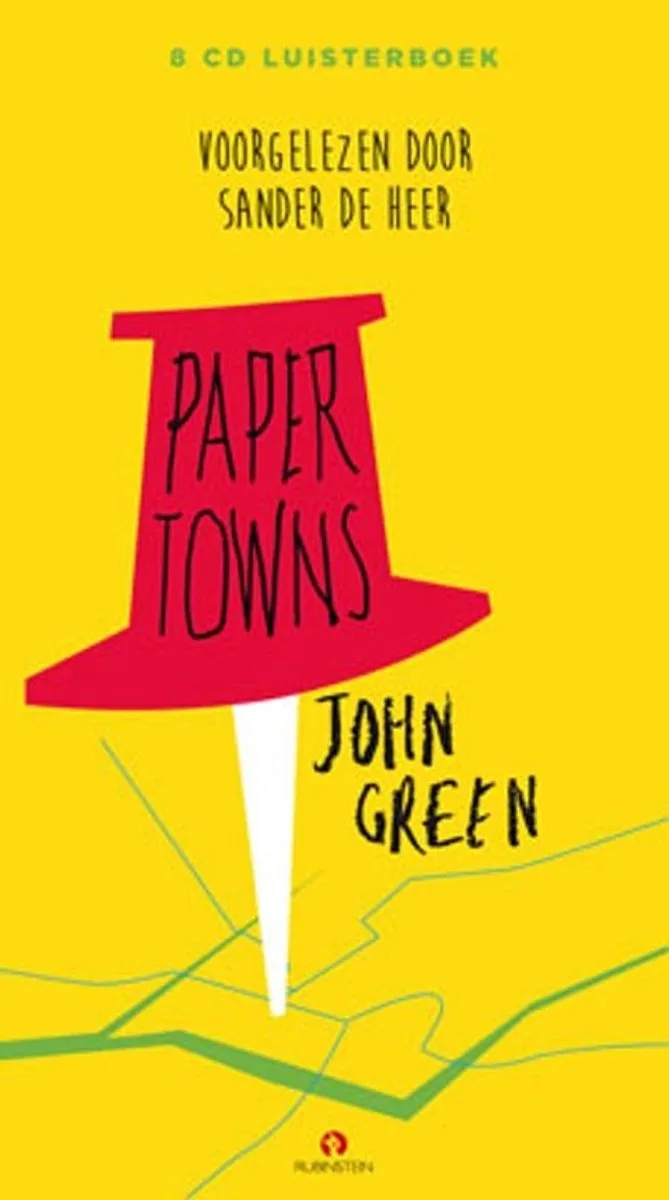 Paper towns de Rubinstein – photo du livre
