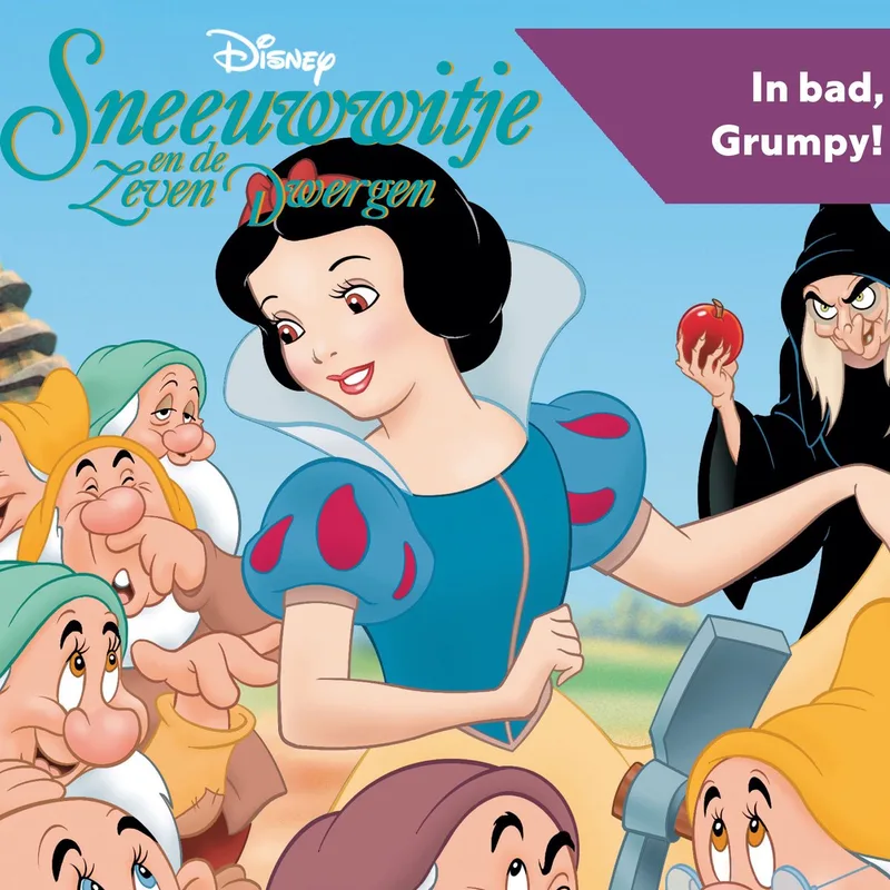 Sneeuwwitje - In bad, Grumpy! von Rubinstein – Buchfoto
