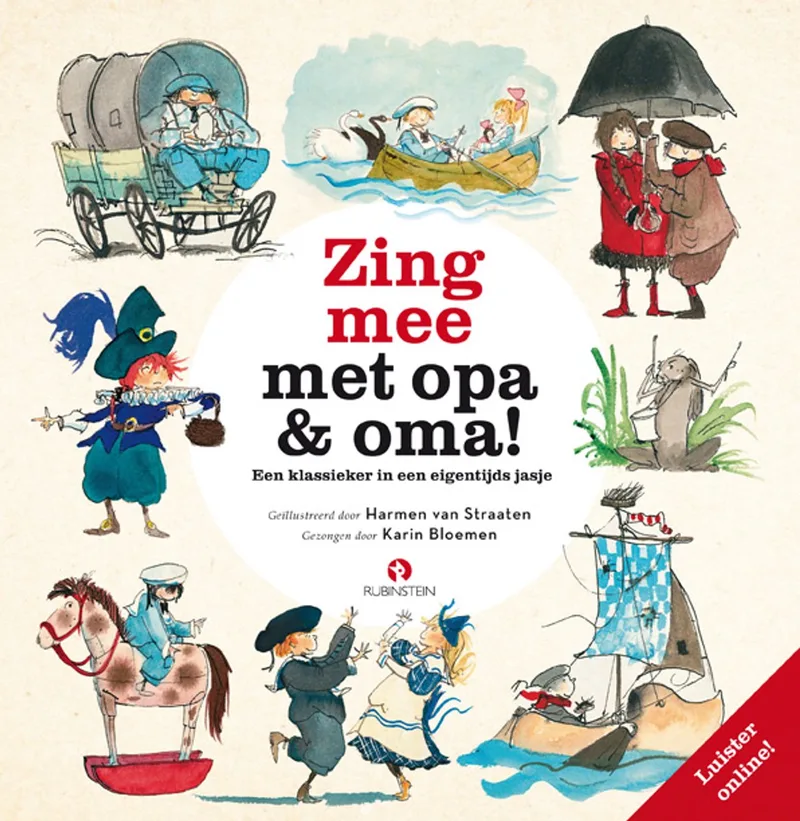 Zing mee met opa en oma fra Rubinstein – billede af bogen