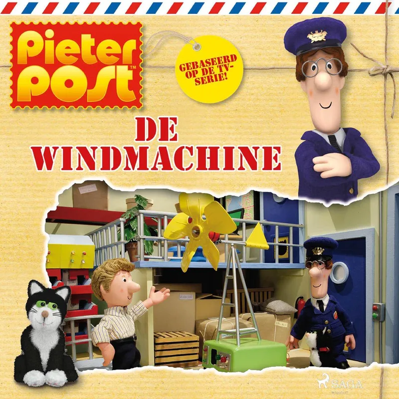 Pieter Post - De windmachine fra Saga Egmont – billede af bogen