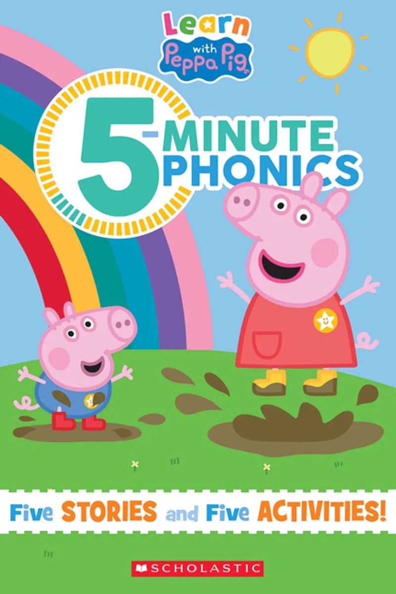 5-Minute Phonics (Peppa Pig) von Scholastic – Buchfoto