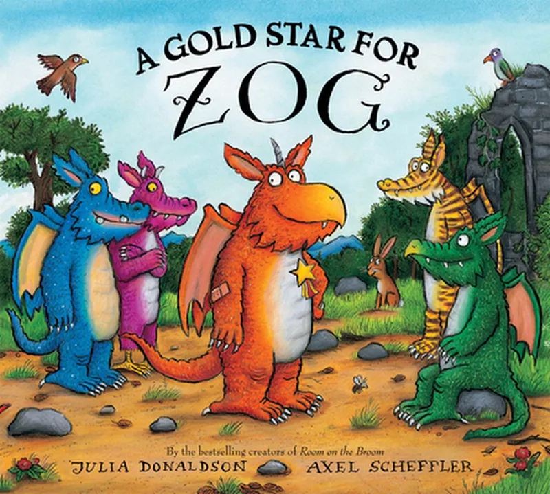 A Gold Star for Zog fra Scholastic – billede af bogen