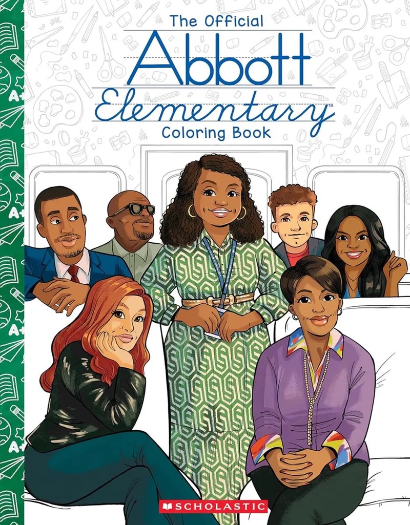 Abbott Elementary: The Official Coloring Book van Scholastic – boekfoto