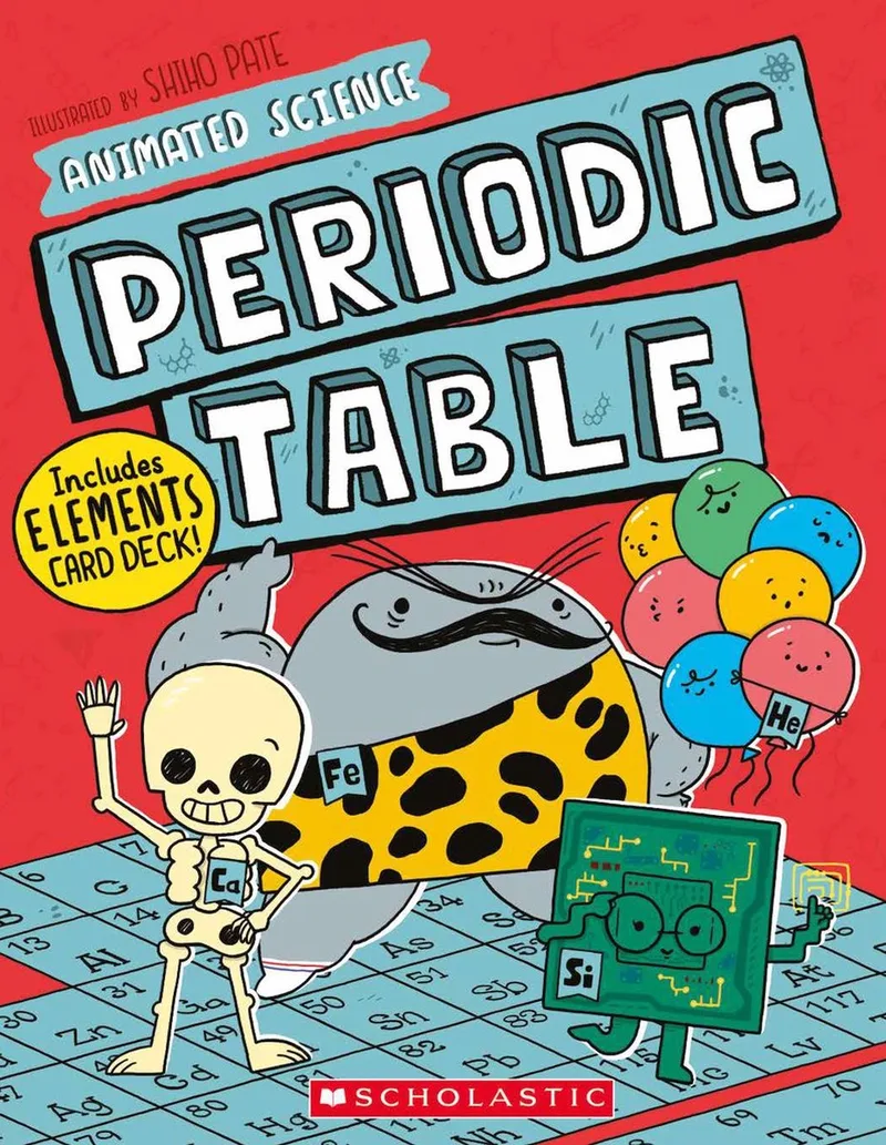 Animated Science: Periodic Table van Scholastic – boekfoto