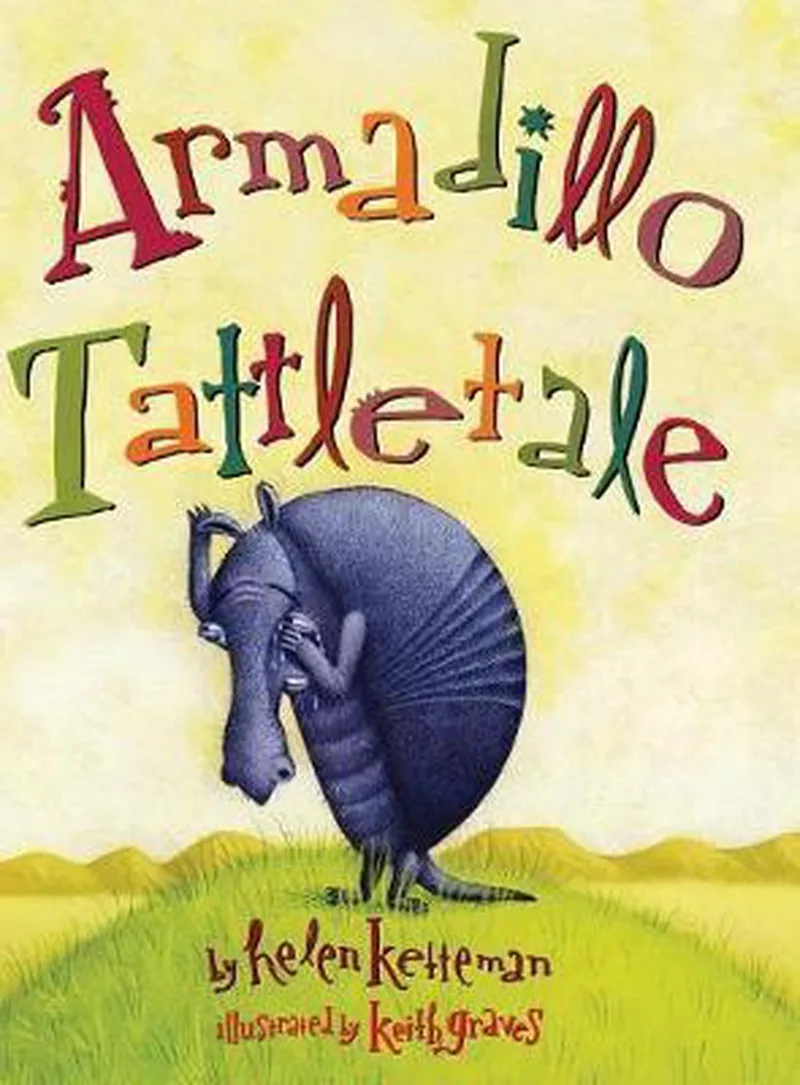 Armadillo Tattletale von Scholastic – Buchfoto