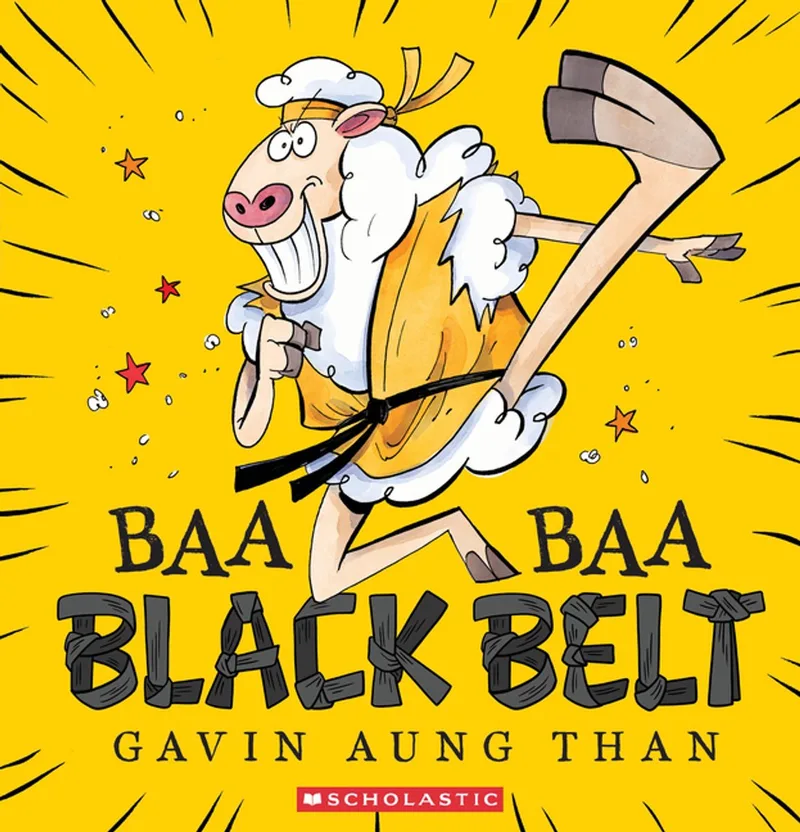 Baa Baa Black Belt von Scholastic – Buchfoto