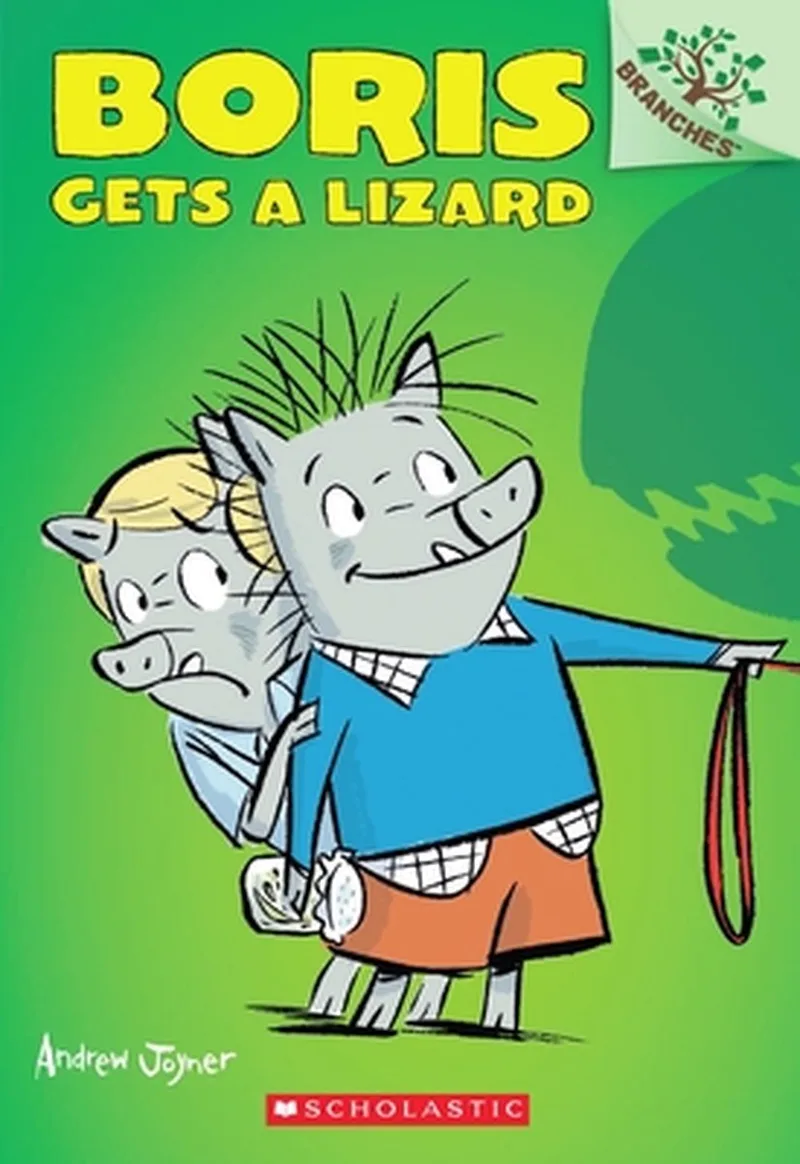 Boris Gets a Lizard van Scholastic – boekfoto