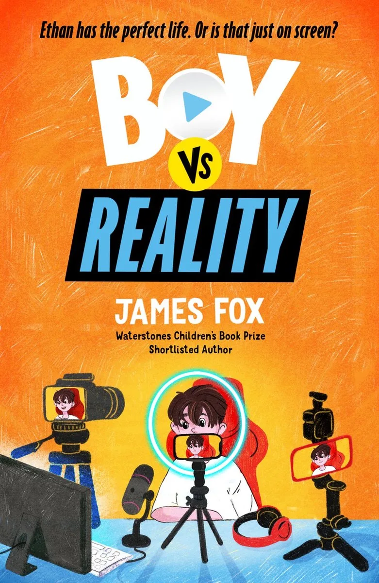 Boy vs Reality van Scholastic – boekfoto