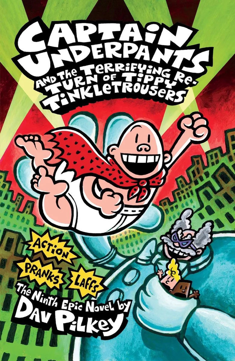 Captain Underpants & Terrifying Return de Scholastic – photo du livre