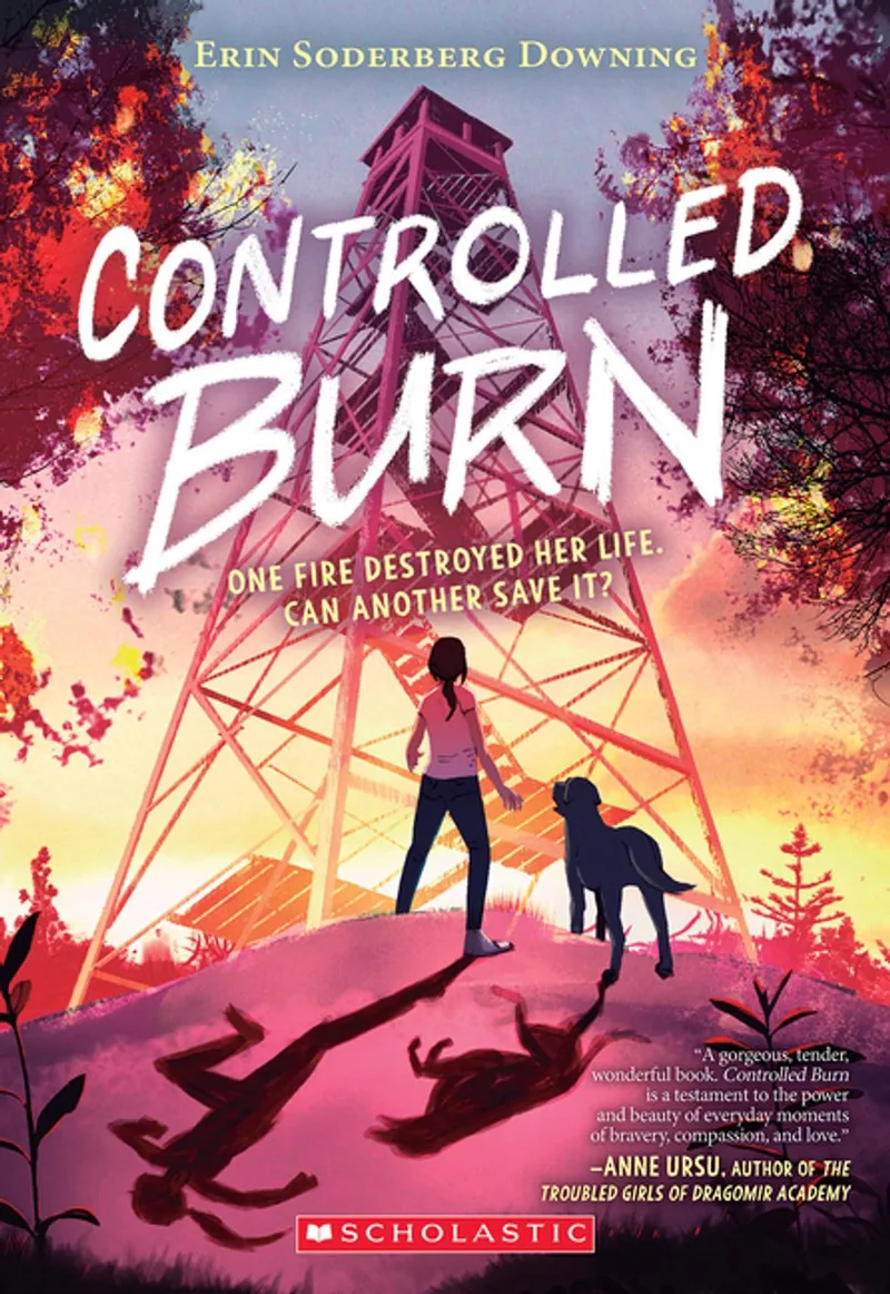 Controlled Burn van Scholastic – boekfoto