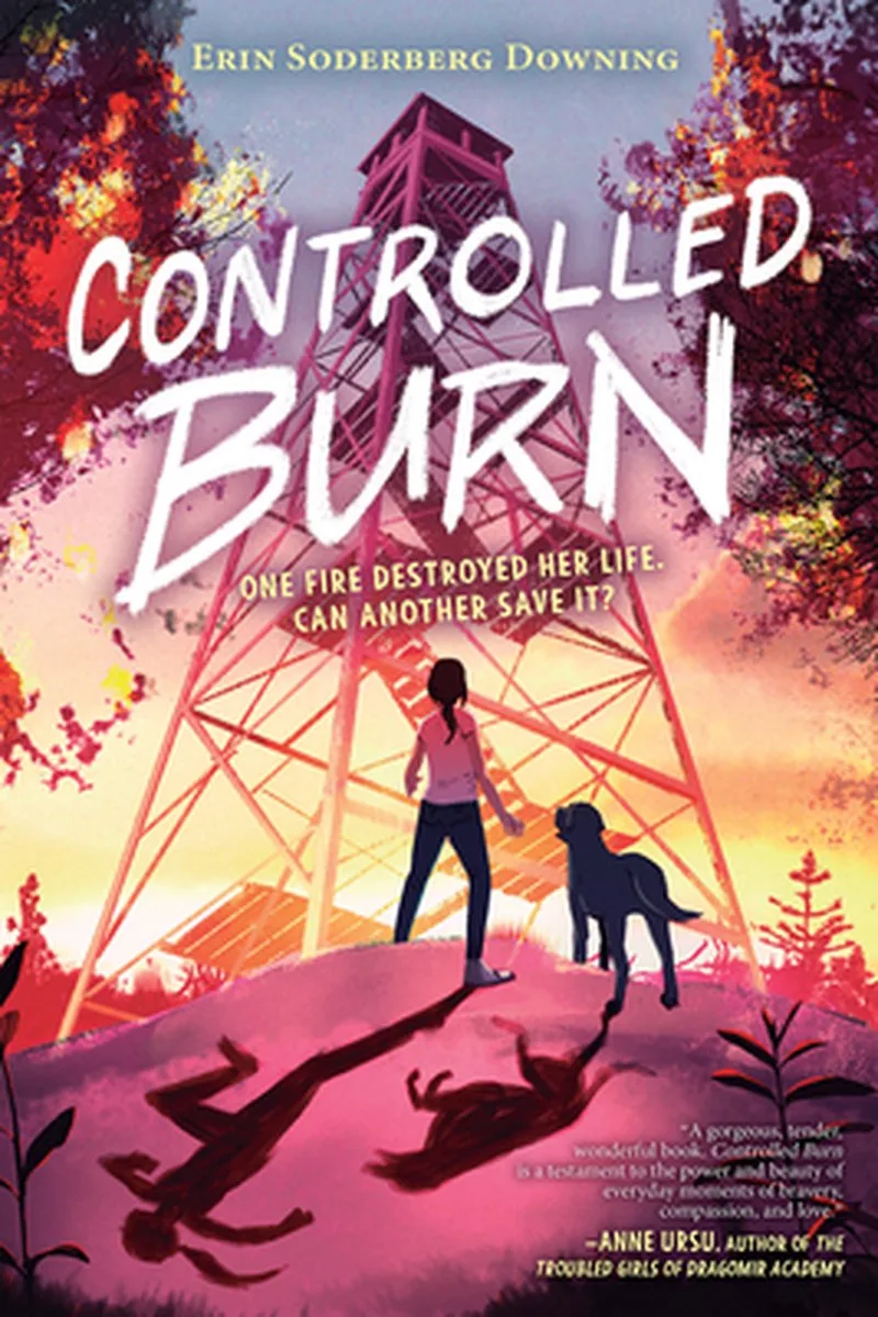 Controlled Burn van Scholastic – boekfoto