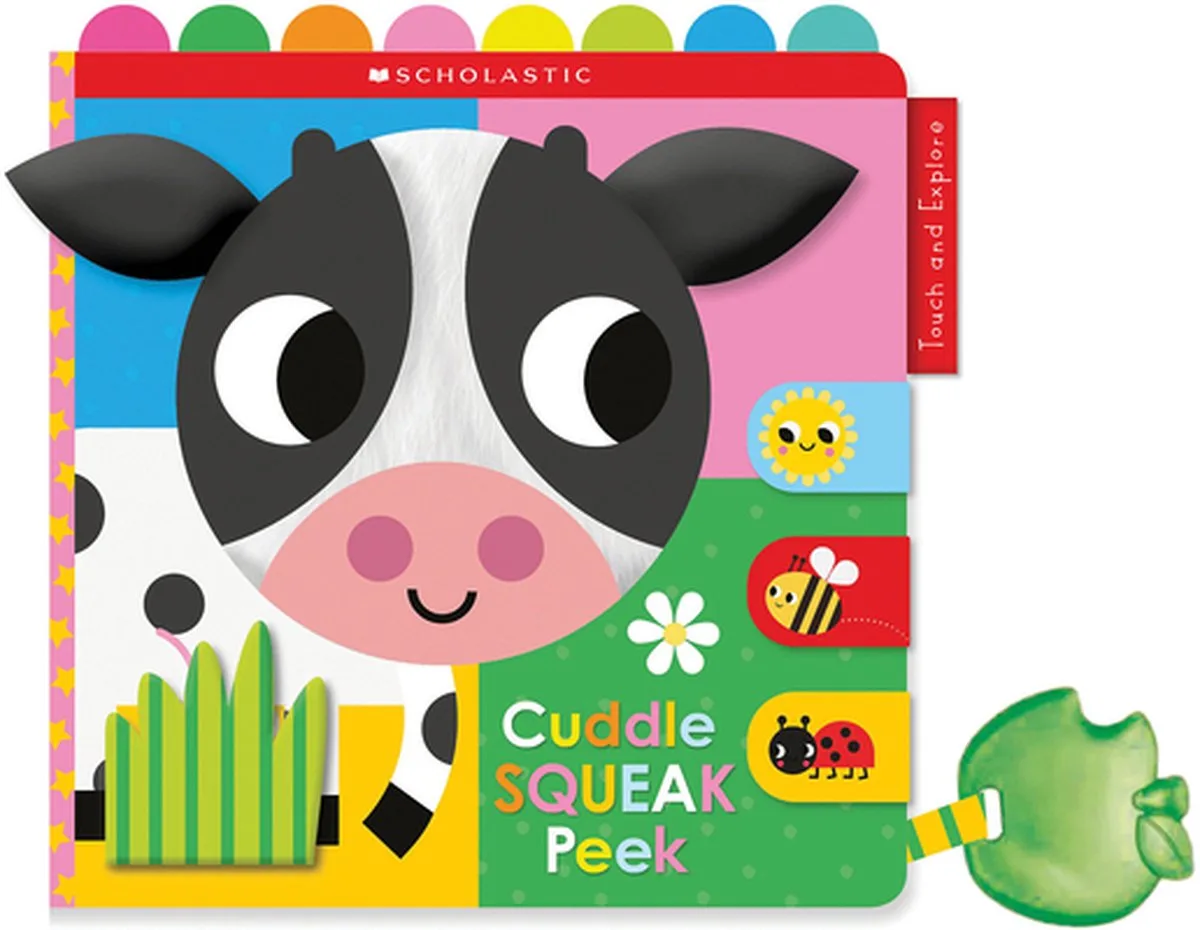 Cuddle Squeak Peek van Scholastic – boekfoto