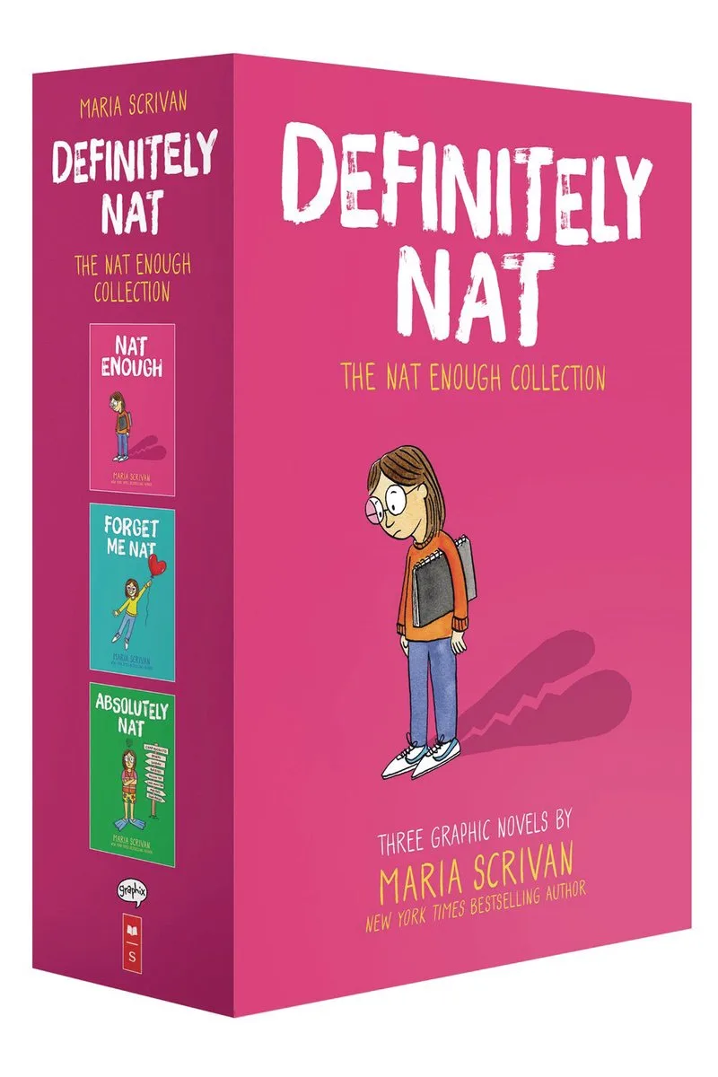 Definitely Nat 1-3 von Scholastic – Buchfoto
