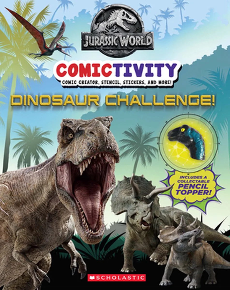 Dinosaur Challenge! (Jurassic World: Comictivity) van Scholastic – boekfoto