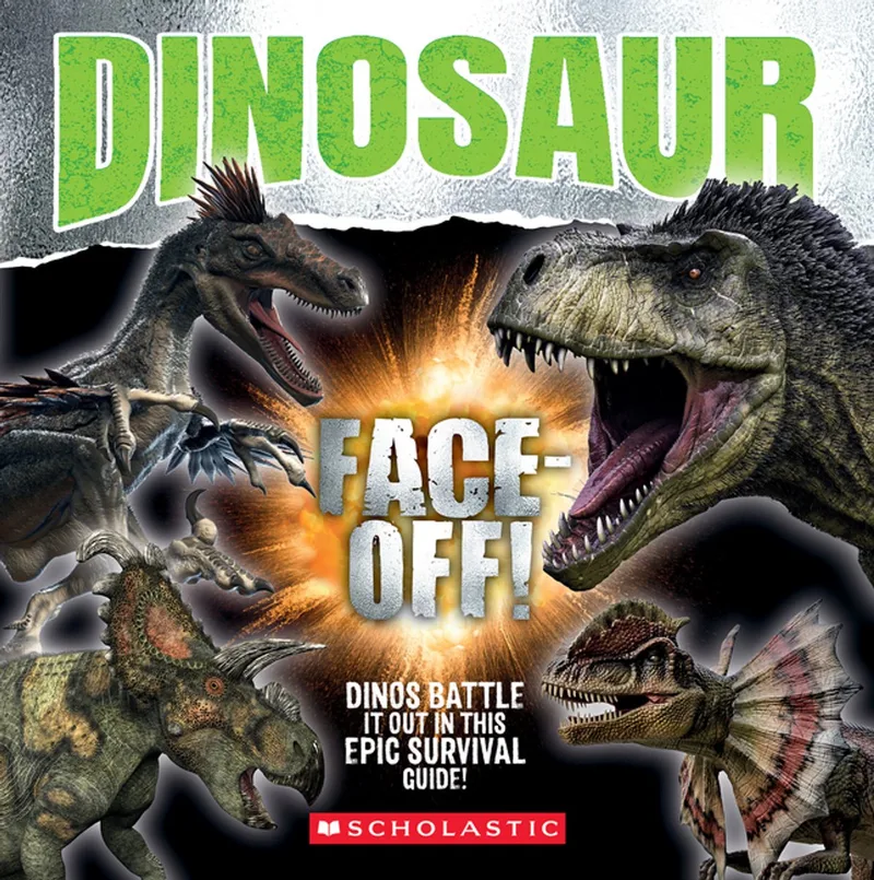 Dinosaur Face-Off! fra Scholastic – billede af bogen