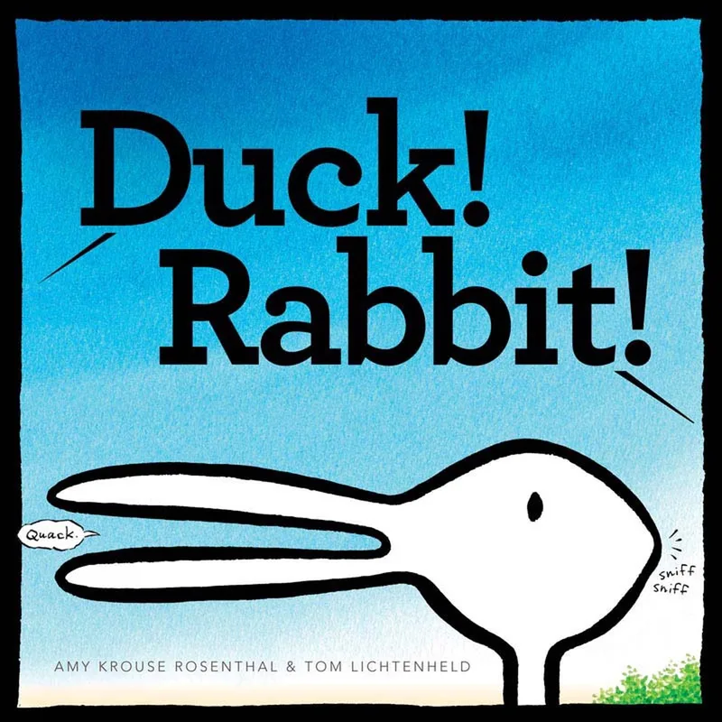 Duck! Rabbit! von Scholastic – Buchfoto
