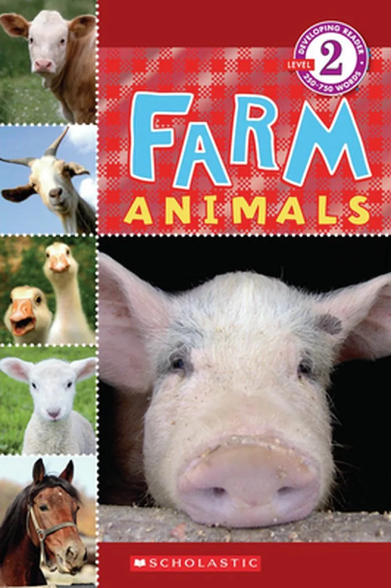 Farm Animals fra Scholastic – billede af bogen