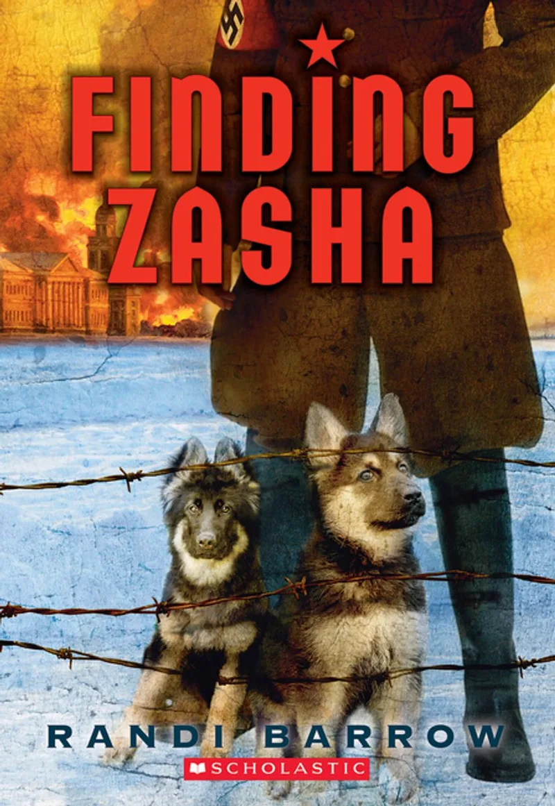 Finding Zasha fra Scholastic – billede af bogen