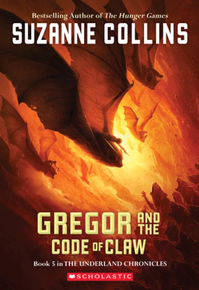 Gregor and the Code of Claw von Scholastic – Buchfoto