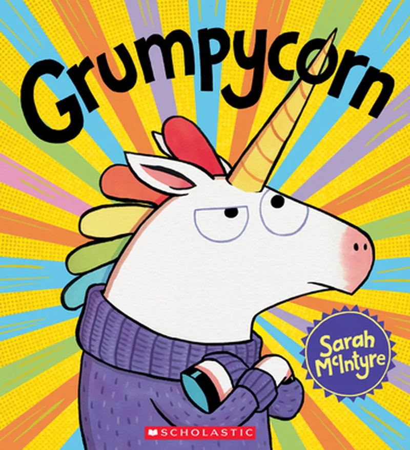 Grumpycorn de Scholastic – photo du livre