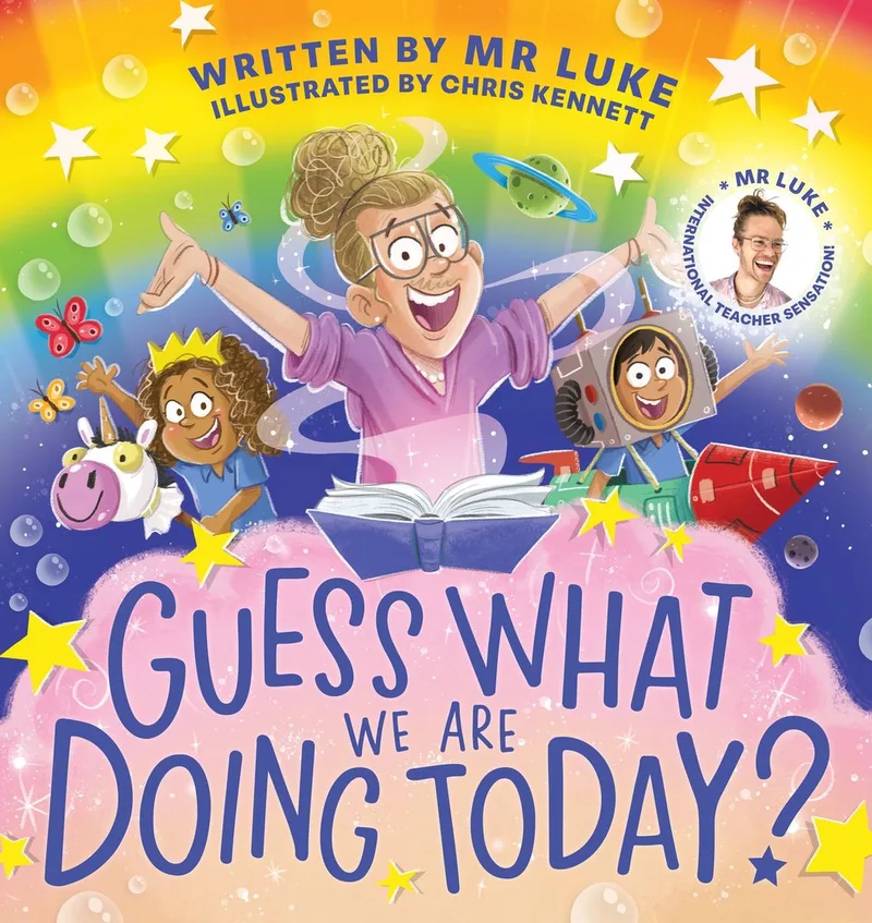 Guess What We Are Doing Today? fra Scholastic – billede af bogen